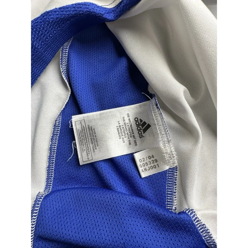 Mens Adidas Finland Sami Hyypiä #4 Home Soccer Jersey 2004, Size M